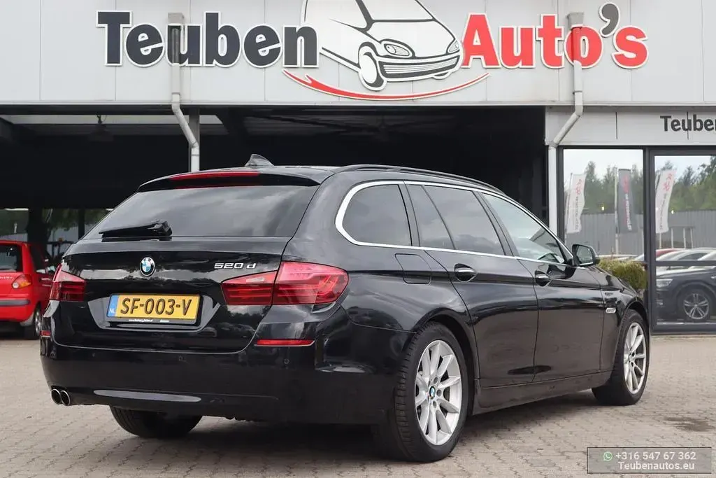 Usata BMW 520 Executive 184 CV (135 kW) 2014 Nero Station wagon