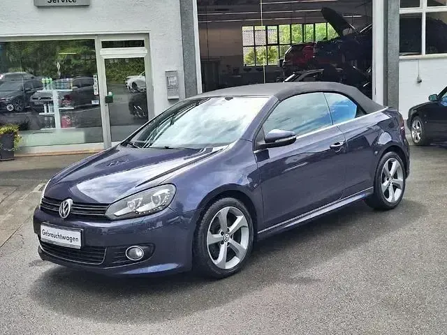Gebraucht VW Golf Cabriolet LOUNGE 150 PS (110 kW) 2016 Blau Cabrio