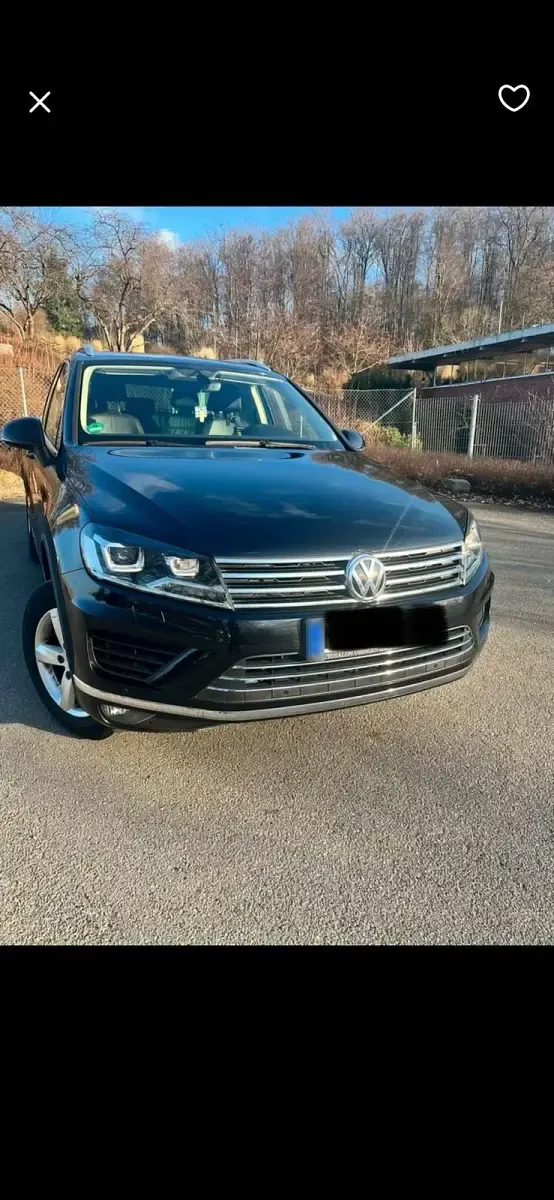 Gebraucht VW Touareg 262 PS (192 kW) 2016 Schwarz SUV