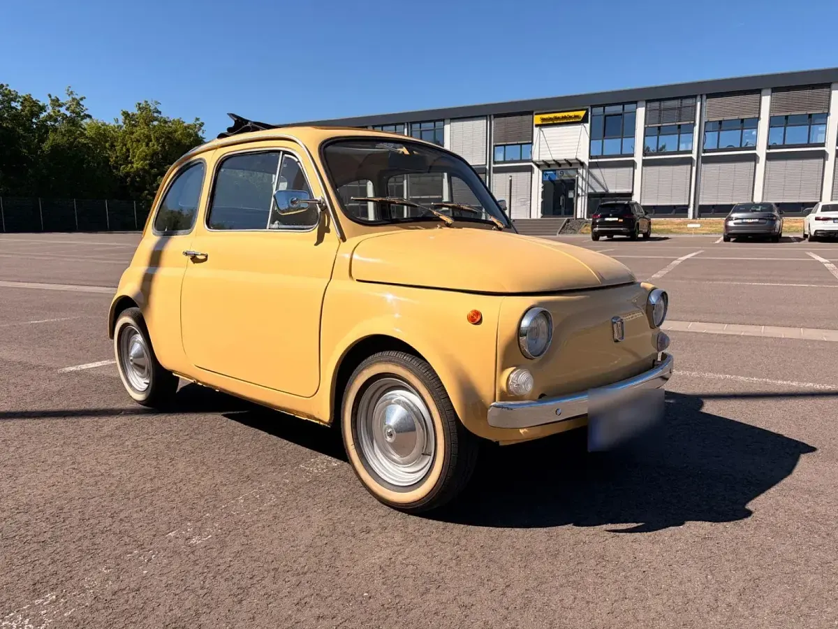 Gebraucht Fiat 500 18 PS (13 kW) 1968 Gelb Kleinwagen