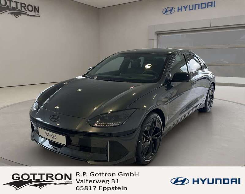 Nocturne gray metallic / met Neu 2024 Hyundai Ioniq 6 Edition Limousine | 58.990 € - Bild 1/4