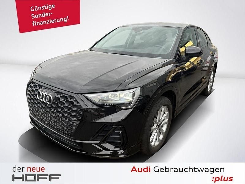 Mythosschwarz metallic Gebraucht 2020 Audi Q3 Sportback S-Line SUV | 24.995 € (Superpreis) - Bild 1/4