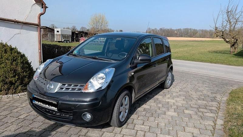 Gebraucht Nissan Note Acenta 88 PS (64 kW) 2007 Schwarz Kleinwagen
