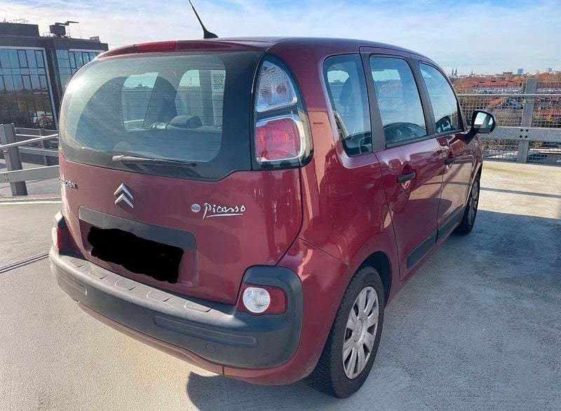 Gebraucht Citroën C3 Picasso Advance 95 PS (69 kW) 2009 Rot Van / Kleinbus