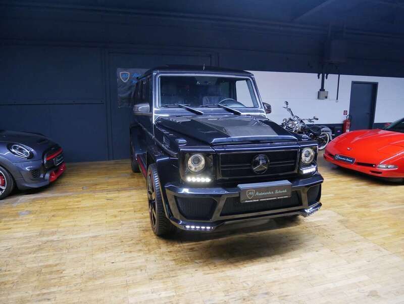 Obsidianschwarz metallic Gebraucht 2012 Mercedes G500 SUV | 64.890 € (Superpreis) - Bild 1/4