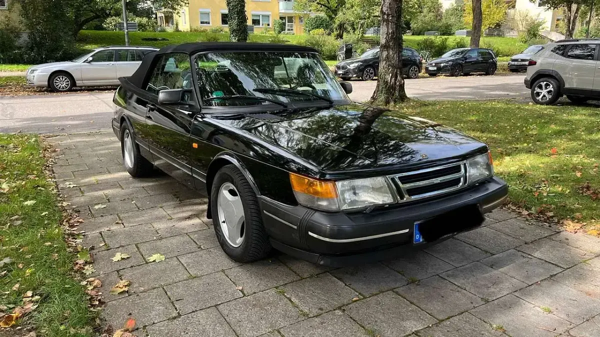 Gebraucht Saab 900 Cabriolet 141 PS (103 kW) 1992 Schwarz Cabrio