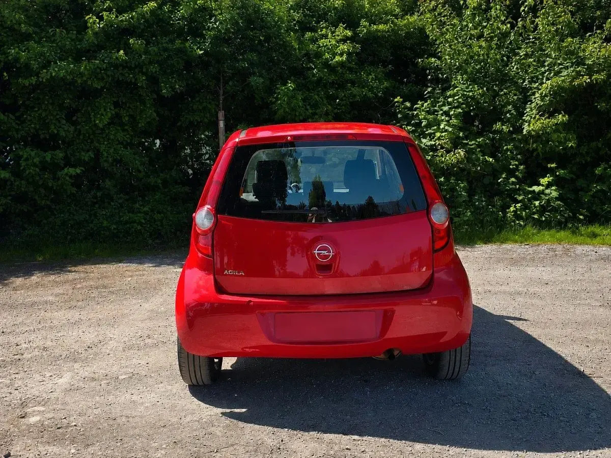 Gebraucht Opel Agila Edition 86 PS (63 kW) 2009 Rot Kleinwagen