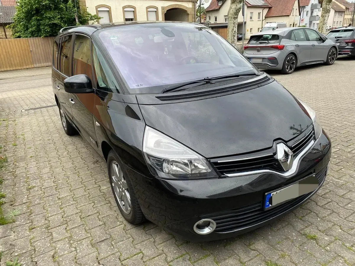 Gebraucht Renault Espace 173 PS (127 kW) 2013 Schwarz Van / Kleinbus