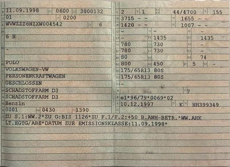 Gebraucht VW Polo 60 PS (44 kW) 1998 Silber Kombi