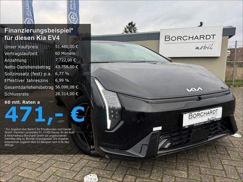Neu Kia EV4 GT-Line 150 kW (204 PS) 2026 Aauroraschwarz metallic Limousine