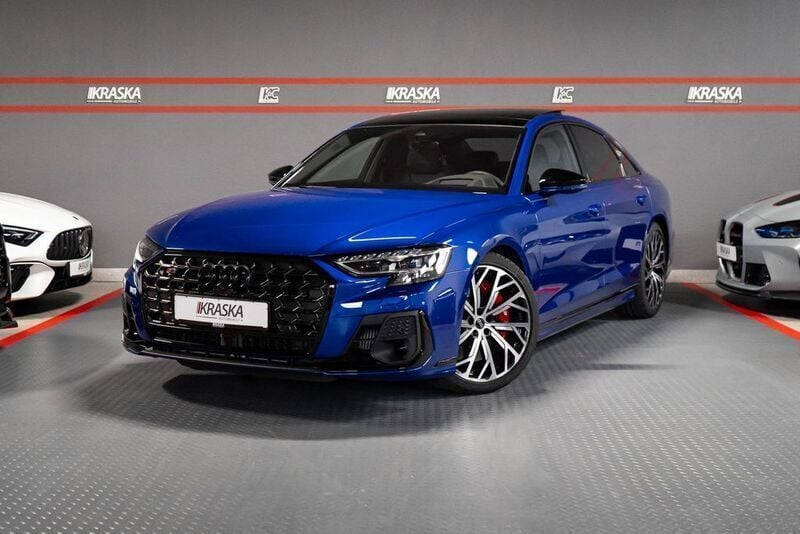 Ultrablau metallic Gebraucht 2023 Audi S8 Sport Limousine | 119.950 € (Etwas zu teuer) - Bild 1/4