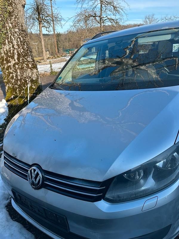 Gebraucht VW Touran 2012 Silber Van / Kleinbus