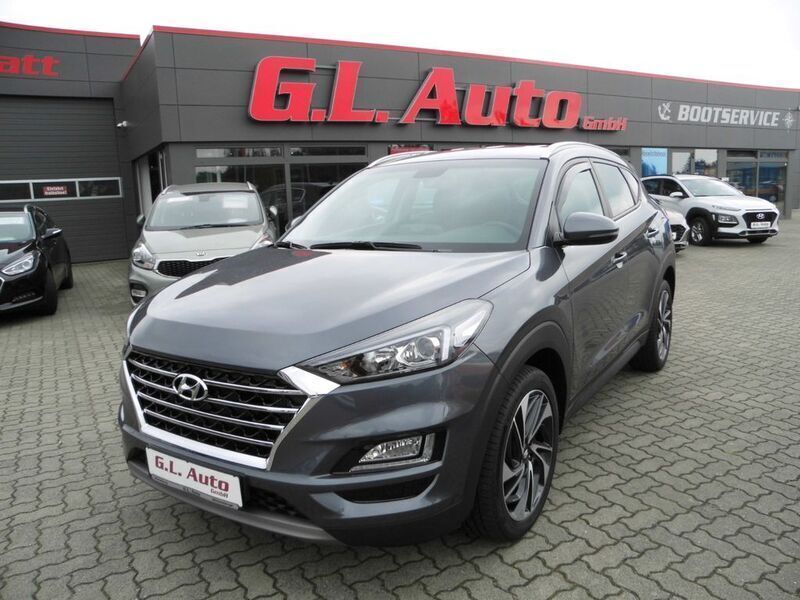 Grau Gebraucht 2019 Hyundai Tucson Trend SUV | 19.990 € (Fairer Preis) - Bild 1/4