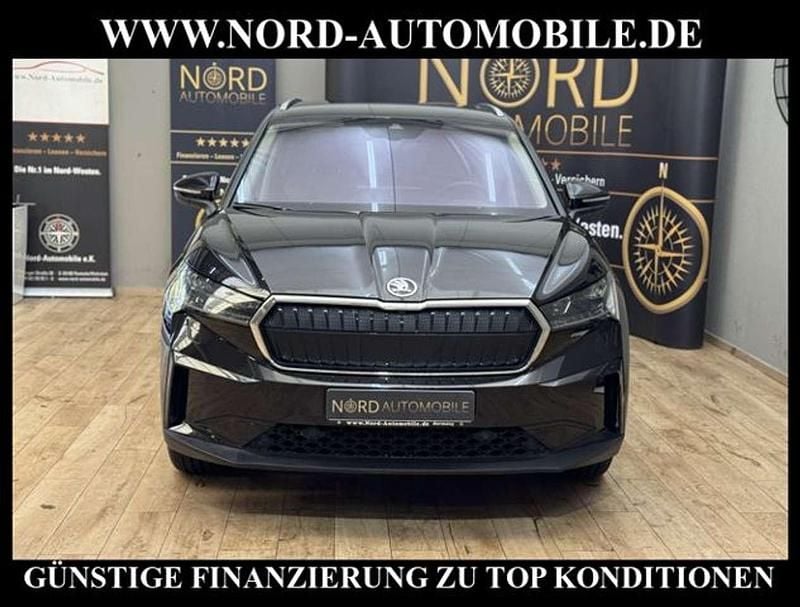 Gebraucht Skoda Enyaq iV Clever 132 kW (180 PS) 2021 Schwarzmagic perlef (metallic) SUV
