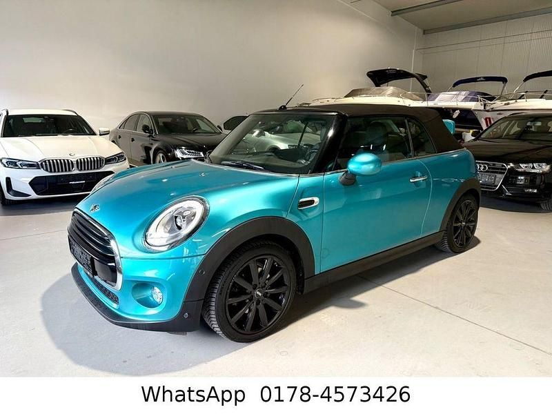 Caribbean aqua Gebraucht 2016 Mini Cooper Cabriolet Chili Cabrio | 12.970 € (Fairer Preis) - Bild 1/4