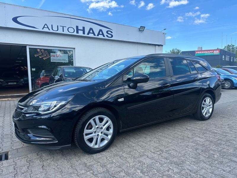 Schwarz Gebraucht 2018 Opel Astra Edition Kombi | 10.890 € (Etwas zu teuer) - Bild 1/4