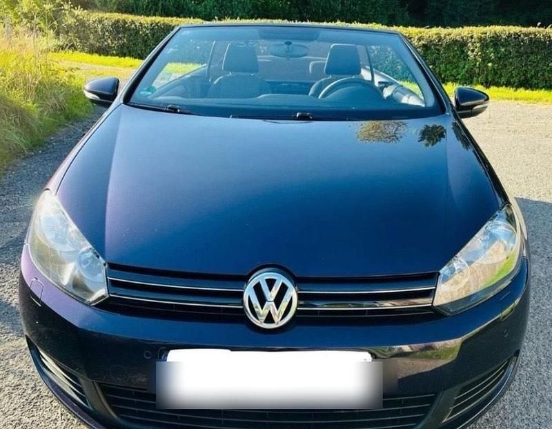 Blau Gebraucht 2012 VW Golf Cabriolet Cabrio | 5.900 € (Guter Preis) - Bild 1/4