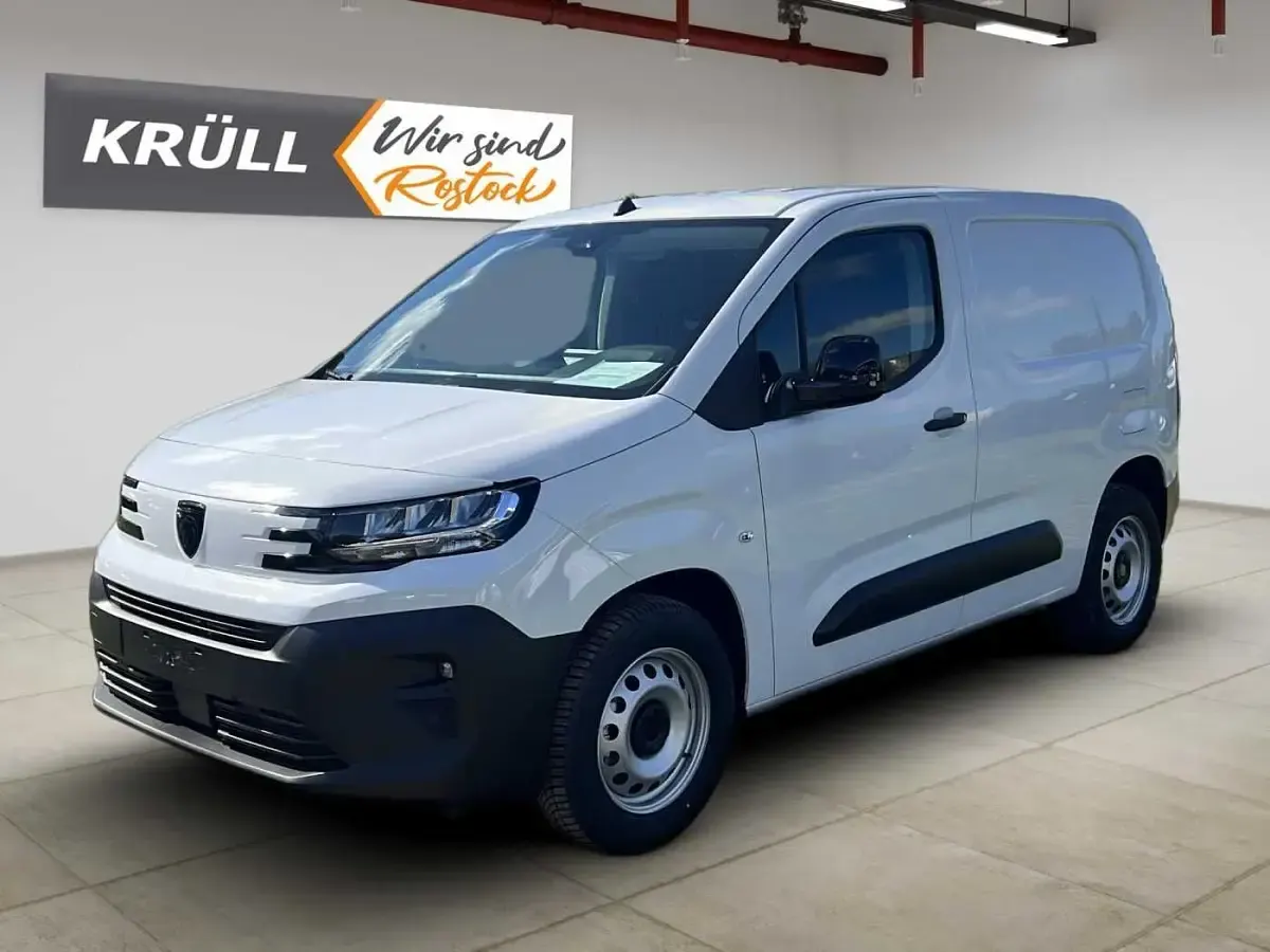 Neu Peugeot Partner 110 PS (80 kW) 2026 Weiß Van / Kleinbus
