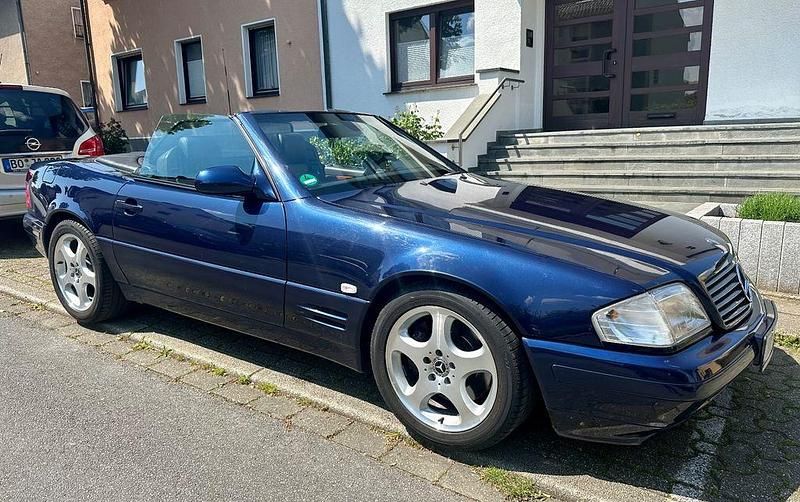 Gebraucht Mercedes SL320 224 PS (164 kW) 2001 Blau Cabrio