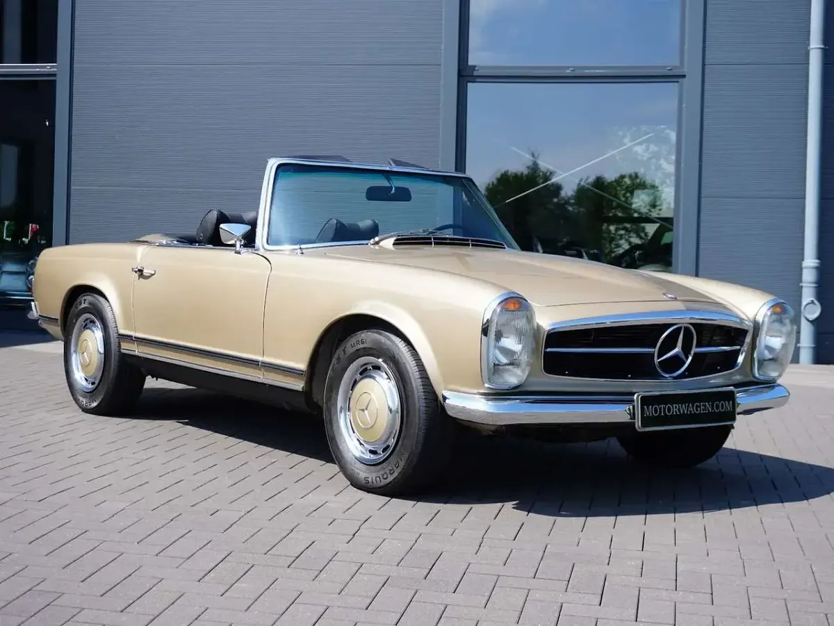 Gebraucht Mercedes W113 170 PS (125 kW) 1969 462 tunisbeigemet. Cabrio