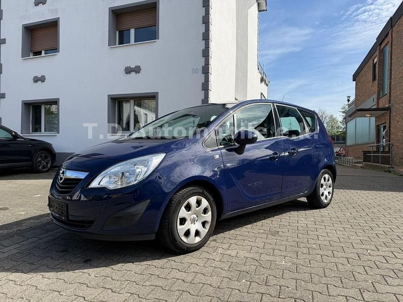 Gebraucht Opel Meriva Selection 101 PS (74 kW) 2011 Blau Van / Kleinbus