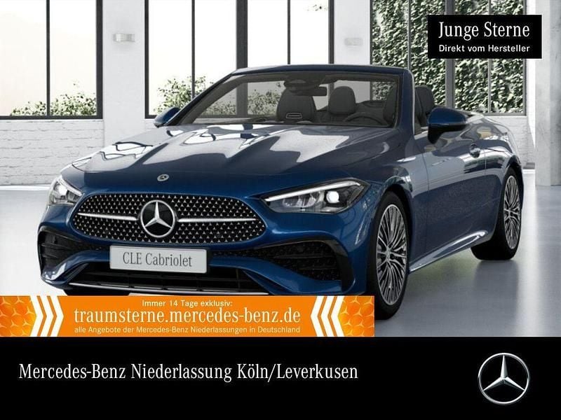 Blau Gebraucht 2025 Mercedes CLE220 Advanced Plus Cabrio | 56.980 € - Bild 1/3