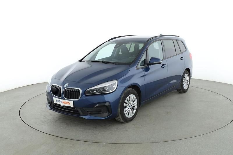 Blau Gebraucht 2021 BMW 218 Gran Tourer Advantage Van / Kleinbus | 21.350 € (Teuer) - Bild 1/3