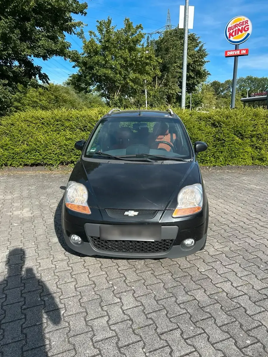 Gebraucht Chevrolet Matiz 66 PS (48 kW) 2008 Schwarz Kleinwagen