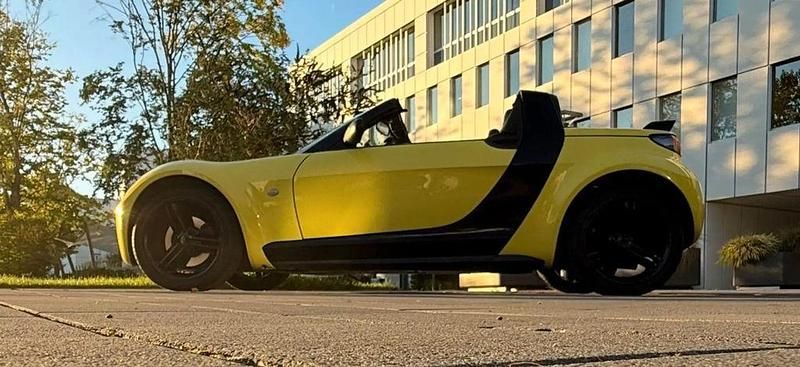 Gebraucht Smart Roadster 82 PS (60 kW) 2003 Gelb Cabrio