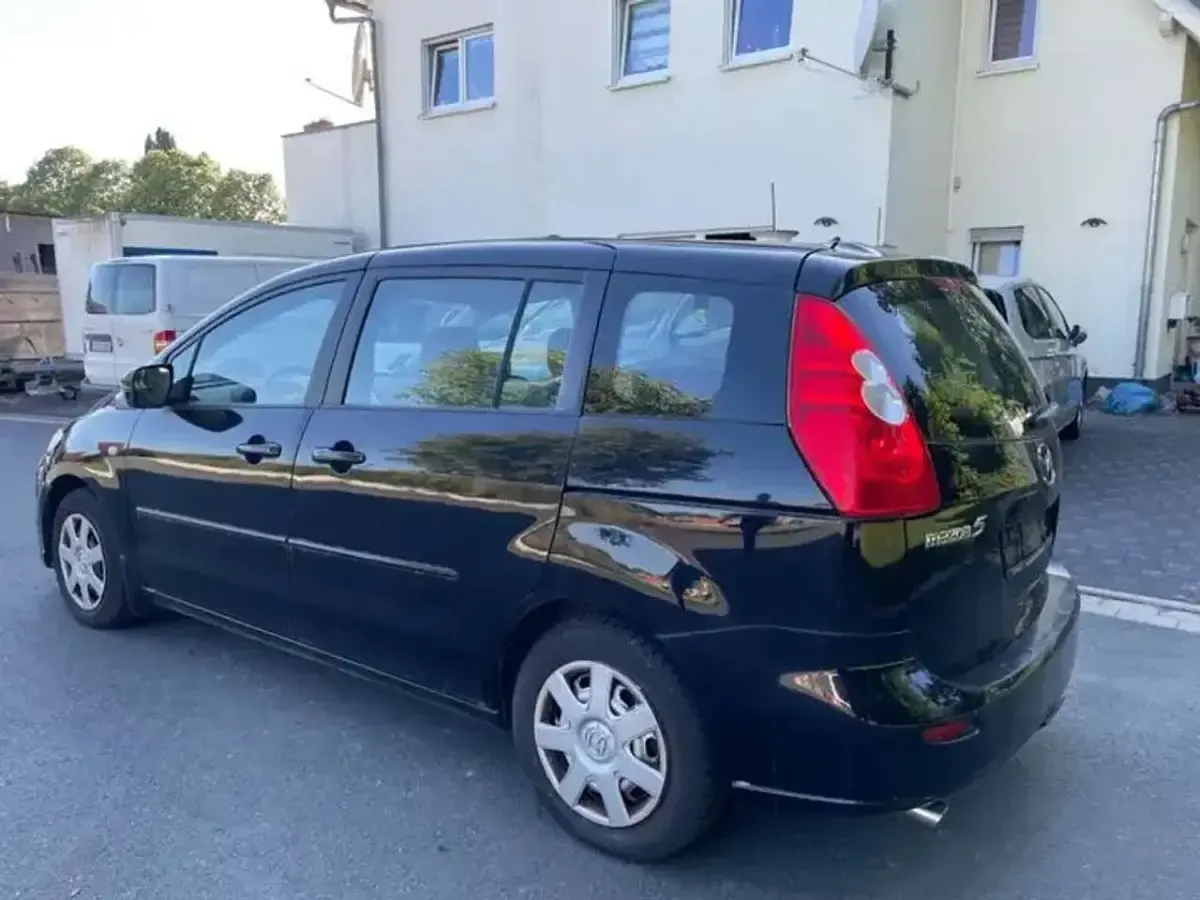 Gebraucht Mazda 5 Comfort 116 PS (85 kW) 2007 Brilliant black Van / Kleinbus