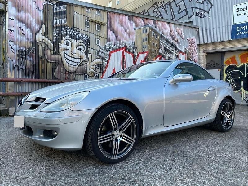 Silber Gebraucht 2007 Mercedes SLK280 Cabrio | 7.650 € (Guter Preis) - Bild 1/4