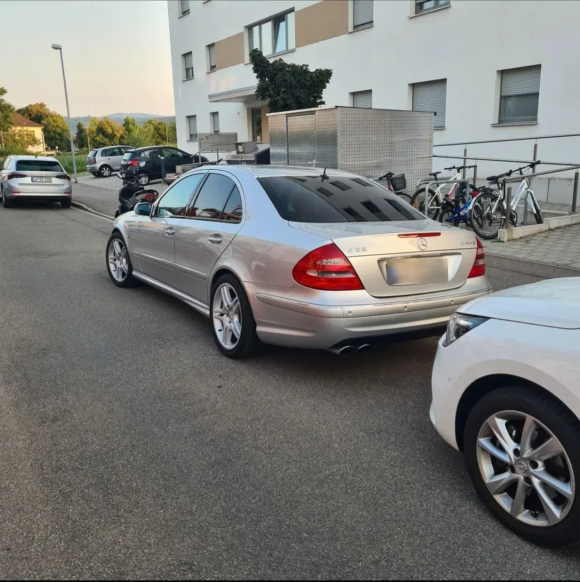Gebraucht Mercedes E55 AMG AMG 476 PS (350 kW) 2004 Silber Limousine