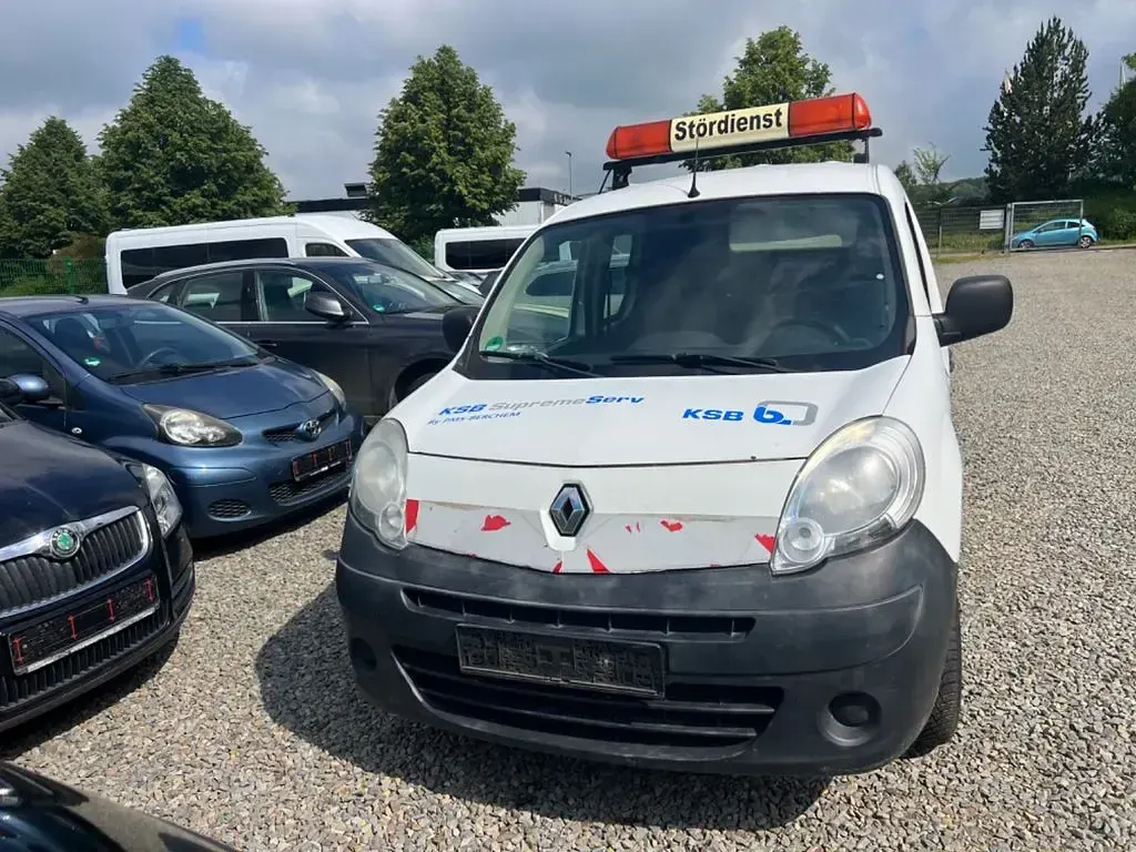 Gebraucht Renault Kangoo 90 PS (66 kW) 2012 Weiß Van / Kleinbus