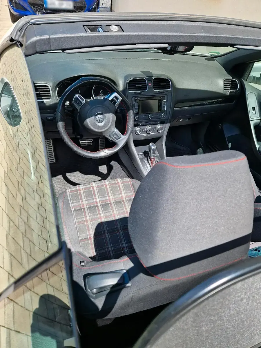 Gebraucht VW Golf Cabriolet GTI 211 PS (155 kW) 2014 Weiß Cabrio