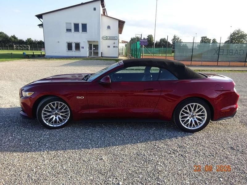 Gebraucht Ford Mustang GT Convertible 421 PS (309 kW) 2016 Rot Cabrio