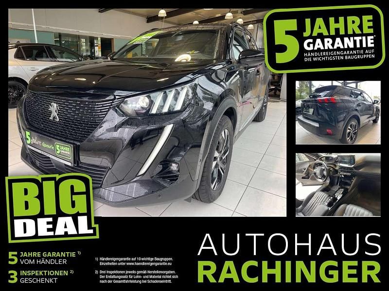 Lackierung schwarz perla nera/typ a Gebraucht 2022 Peugeot e-2008 GT SUV | 19.880 € (Fairer Preis) - Bild 1/4