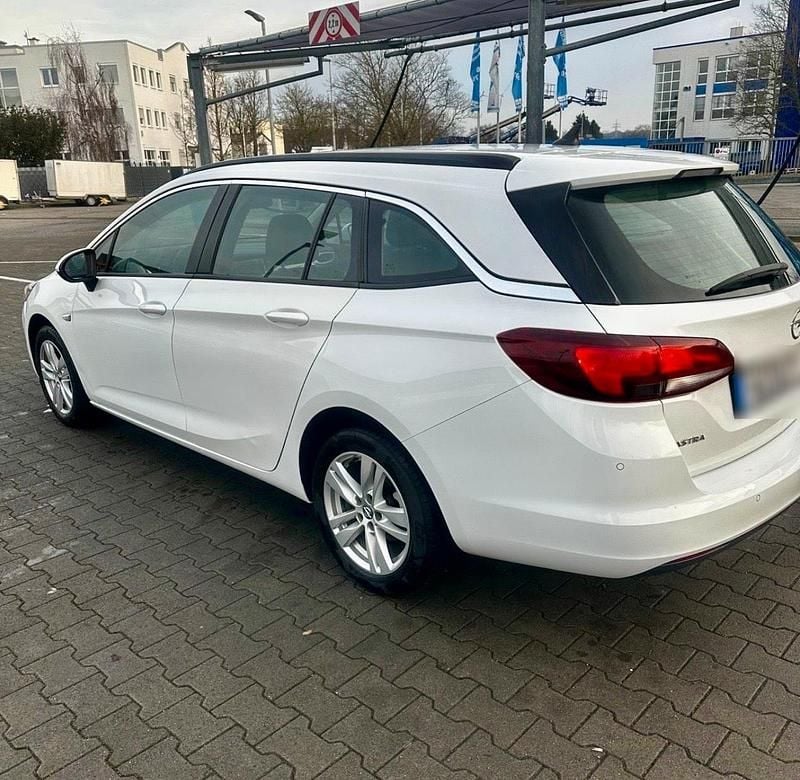 Gebraucht Opel Astra 110 PS (80 kW) 2017 Weiß Kombi