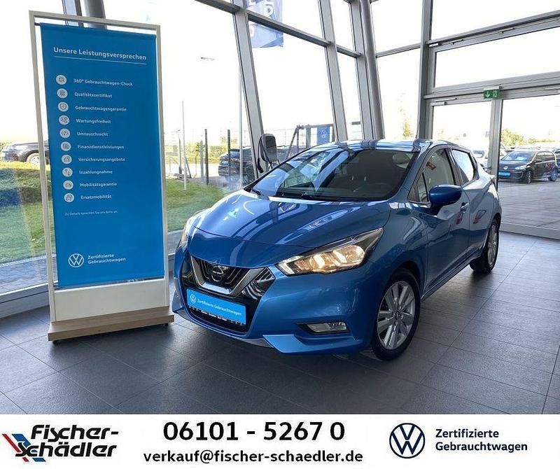 Blau Gebraucht 2020 Nissan Micra N-Way Kleinwagen | 12.750 € (Fairer Preis) - Bild 1/4