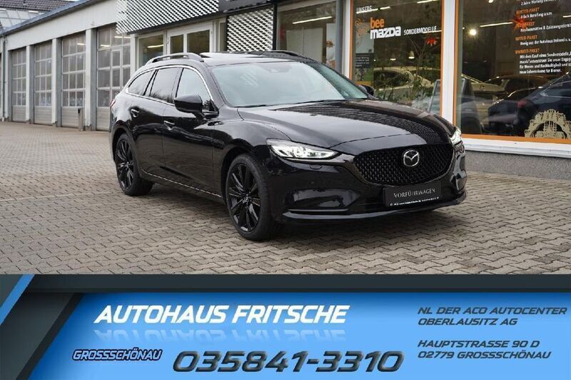 Schwarz Gebraucht 2024 Mazda 6 Homura-Line Limousine | 38.850 € (Teuer) - Bild 1/4