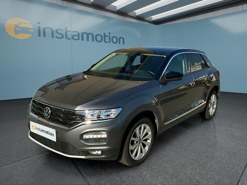 Grau Gebraucht 2021 VW T-Roc Active SUV | 21.799 € (Guter Preis) - Bild 1/4