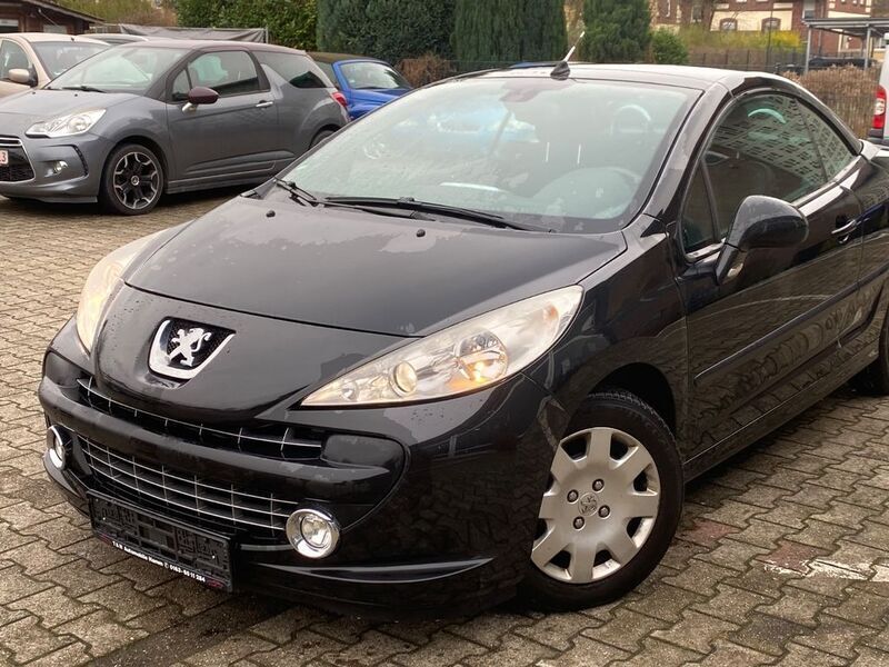 Schwarz Gebraucht 2008 Peugeot 207 CC Sport Cabrio | 3.599 € (Fairer Preis) - Bild 1/4