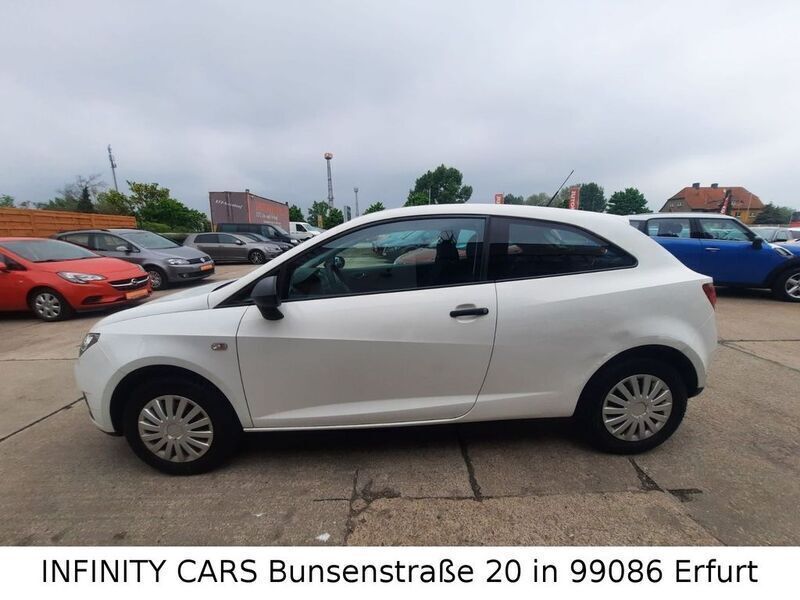 Gebraucht Seat Ibiza SC Reference 69 PS (50 kW) 2009 Weiß Kleinwagen