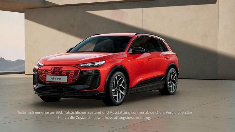 Gebraucht Audi Q6 e-tron S-Line 284 kW (387 PS) 2025 Soneirarot metallic SUV