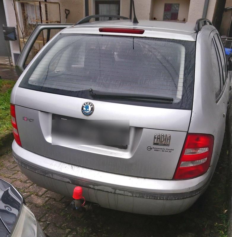 Gebraucht Skoda Fabia 68 PS (50 kW) 2003 Silber Kombi