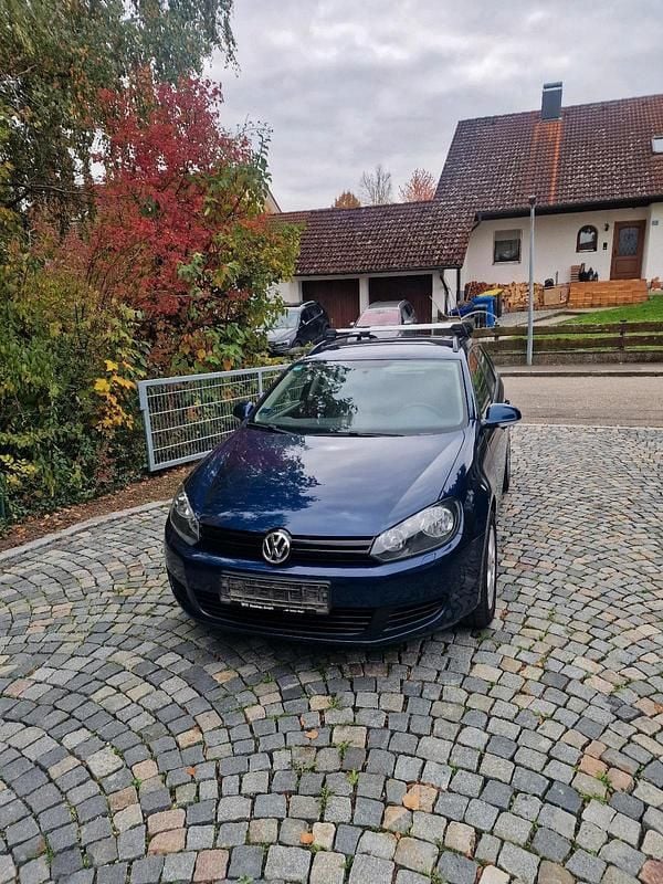 Blau Gebraucht 2013 VW Golf VI Kombi | 2.350 € (Superpreis) - Bild 1/4