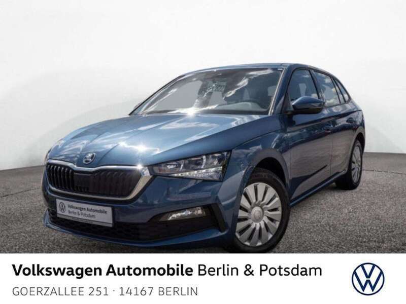 Blau Gebraucht 2021 Skoda Scala Cool Plus Kleinwagen | 16.950 € (Guter Preis) - Bild 1/4