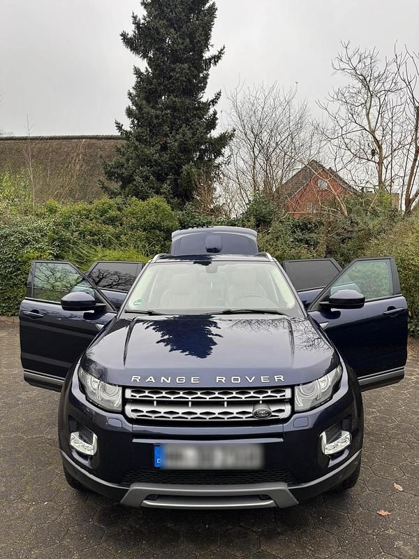 Blau Gebraucht 2014 Land Rover Range Rover evoque SUV | 13.900 € (Guter Preis) - Bild 1/4