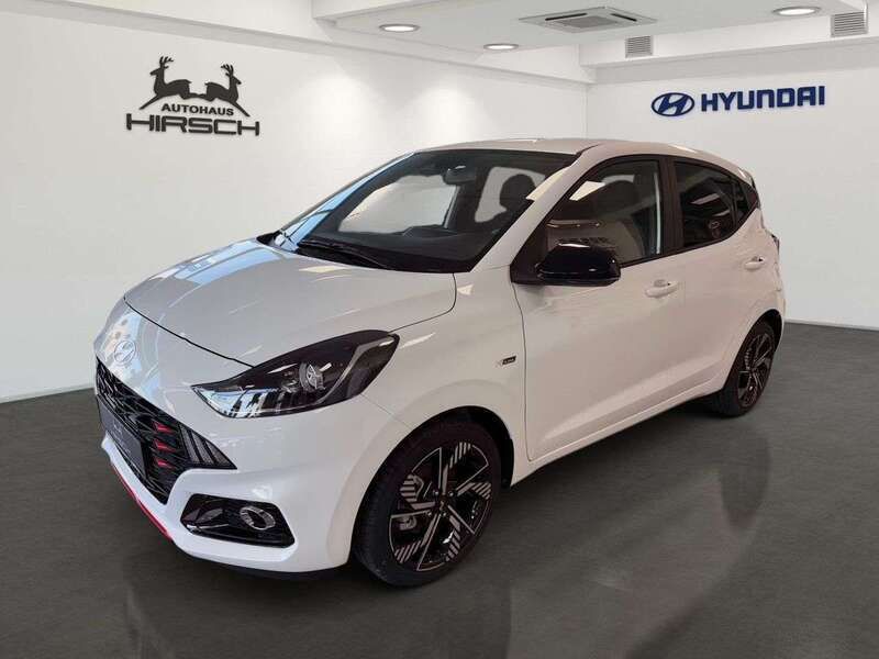 Weiß Neu 2025 Hyundai i10 N Line Kleinwagen | 18.990 € (Fairer Preis) - Bild 1/4