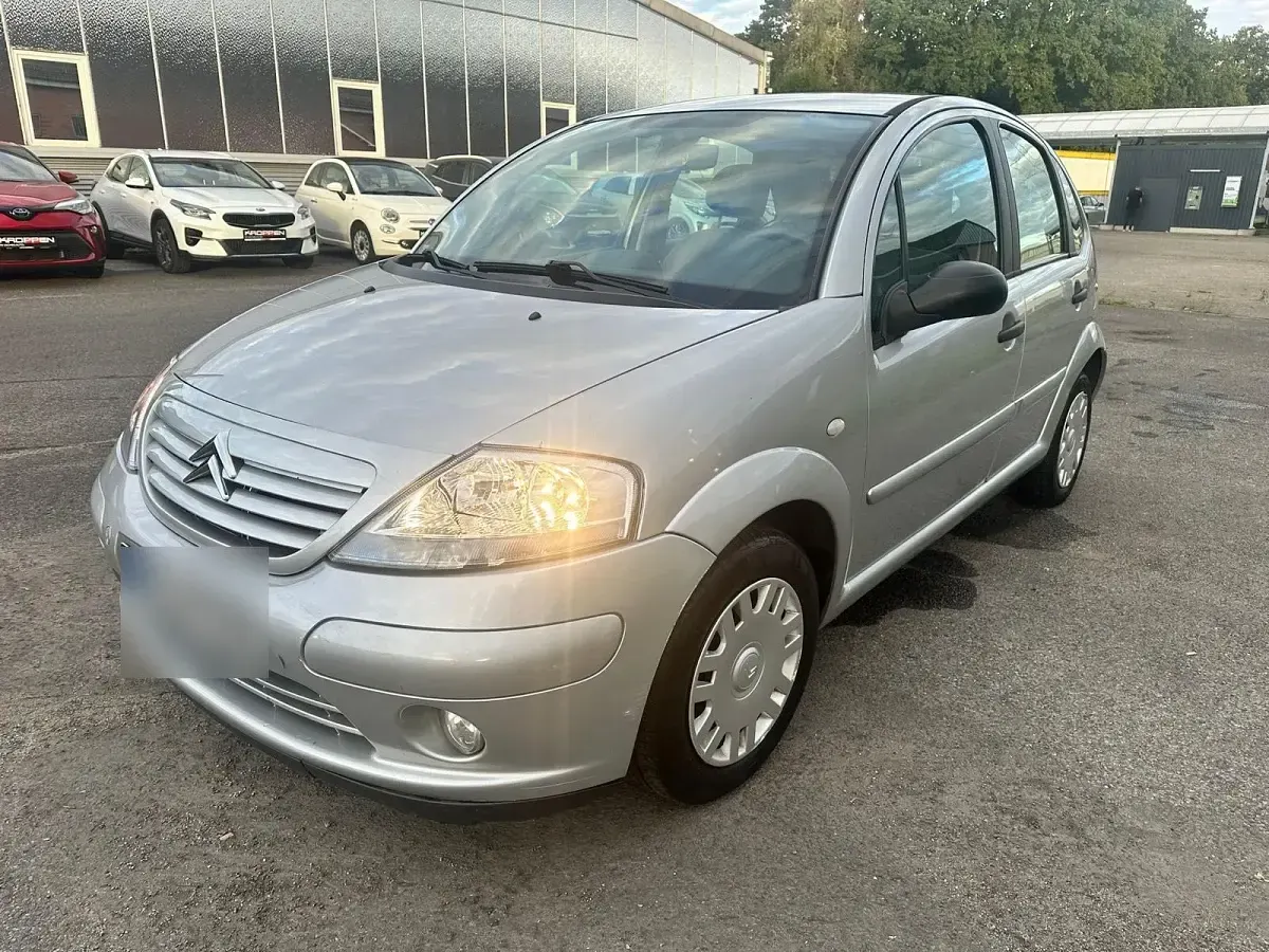 Gebraucht Citroën C3 60 PS (44 kW) 2004 Silber Kleinwagen