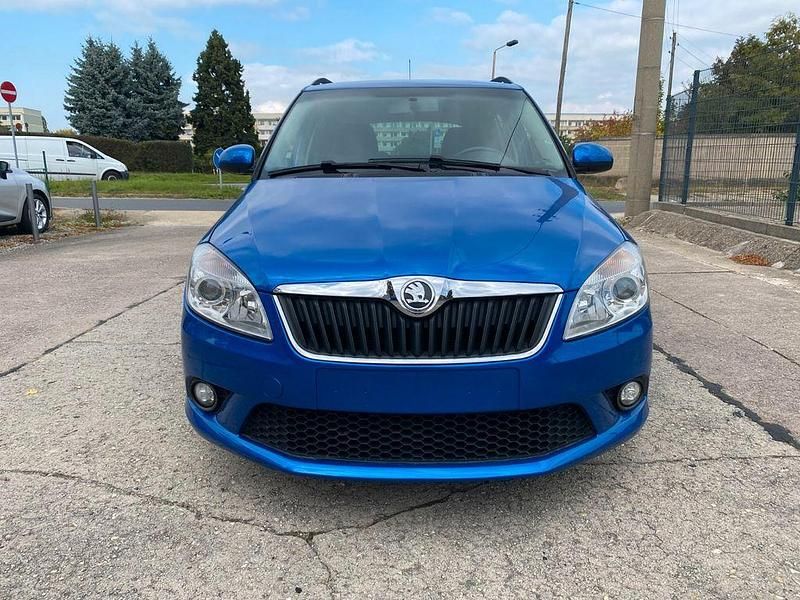 Gebraucht Skoda Fabia Ambition 86 PS (63 kW) 2015 Blau Kleinwagen